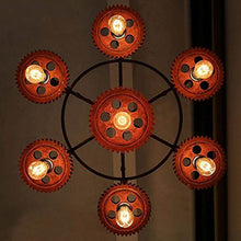 Load image into Gallery viewer, Industrial  House 7-Heads Rustic Chandelier - EK CHIC HOME