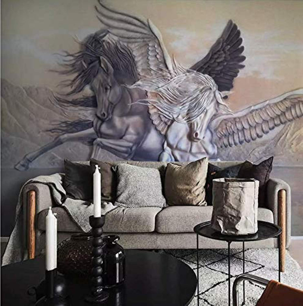 Angel Wings Wall Decoration: Luxury 3D Wall Decor