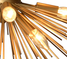 Load image into Gallery viewer, Light Chandelier in Gold Finish - EK CHIC HOME