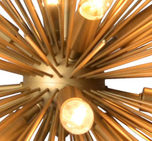 Load image into Gallery viewer, Light Chandelier in Gold Finish - EK CHIC HOME