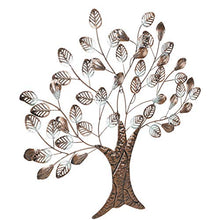 Load image into Gallery viewer, Tree Branch Leaves Metal Wall Decor 25X26 Inch - EK CHIC HOME