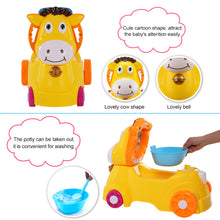 Load image into Gallery viewer, 3 in 1 Baby Potty Pony Walker Music Trolley for Children Baby - EK CHIC HOME