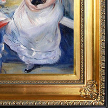 Load image into Gallery viewer, Little Girls at the Window by Morisot with Regency Gold Frame - EK CHIC HOME
