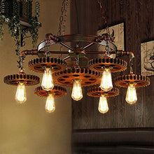 Load image into Gallery viewer, Industrial  House 7-Heads Rustic Chandelier - EK CHIC HOME