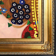 Load image into Gallery viewer, Sea Serpents Iv Metallic Embellished Artwork By Gustav Klimt with Regency Gold Frame - EK CHIC HOME