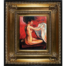 Load image into Gallery viewer, Paris Nude by Munch with Regency Gold Frame - EK CHIC HOME