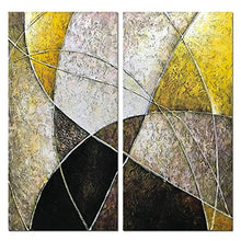 Load image into Gallery viewer, 32x32 Inch Paintings Oil Hand Painting 3D Hand-Painted On Canvas Abstract Artwork - EK CHIC HOME