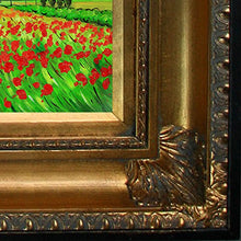 Load image into Gallery viewer, Van Gogh Field of Poppies with Regency Gold Frame - EK CHIC HOME