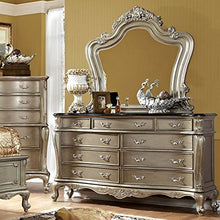 Load image into Gallery viewer, Luxurious Design Bedroom 4pc Set Gold Finish Tufted California King Size - EK CHIC HOME