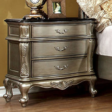 Load image into Gallery viewer, Luxurious Design Bedroom 4pc Set Gold Finish Tufted California King Size - EK CHIC HOME