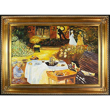 Load image into Gallery viewer, The Luncheon Framed Oil Reproduction of an Original Painting by Claude Monet - EK CHIC HOME