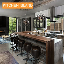 Load image into Gallery viewer, Industrial Metal Spherical Pendant Displays Changeable Hanging Lighting Fixture - EK CHIC HOME