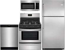 Load image into Gallery viewer, Frigidaire 4-Piece Kitchen Package with 30" fridge/Stainless Steel - EK CHIC HOME