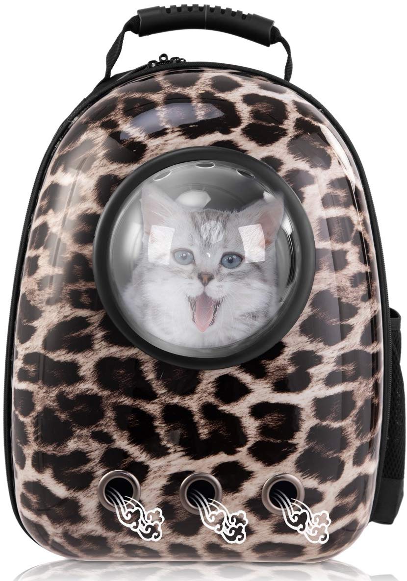 Pet Carrier Backpack Travel Space Capsule Puppy Dog Cat Bag Breathable  Astronaut