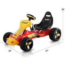 Load image into Gallery viewer, Go Kart Kids Ride On Car Pedal Powered Car 4 Wheel Racer Toy - EK CHIC HOME