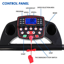 Load image into Gallery viewer, Folding Treadmill 2.0 HP Electric Fitness with LCD display/ iPad and Drink Holder - EK CHIC HOME