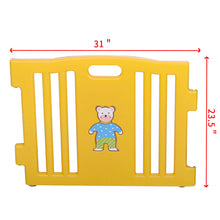 Load image into Gallery viewer, Baby Playpen 8 Panel Foldable  Kids Play Center Yard Indoor Outdoor - EK CHIC HOME