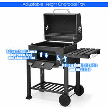 Load image into Gallery viewer, Charcoal Barbecue  Grill Outdoor W/Wheels Portable - EK CHIC HOME