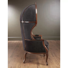 Load image into Gallery viewer, LOUIE DE COTE 32'' Wide Linen Balloon Chair BY EK CHIC HOME