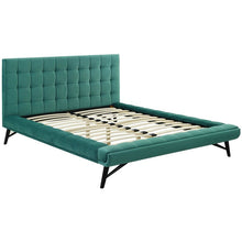 Load image into Gallery viewer, Biscuit Tufted Queen Upholstered Platform Bed - EK CHIC HOME