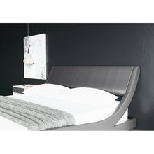 Load image into Gallery viewer, SILVER Upholstered Low Profile Platform Bed - EK CHIC HOME