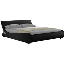 Load image into Gallery viewer, SILVER Upholstered Low Profile Platform Bed - EK CHIC HOME