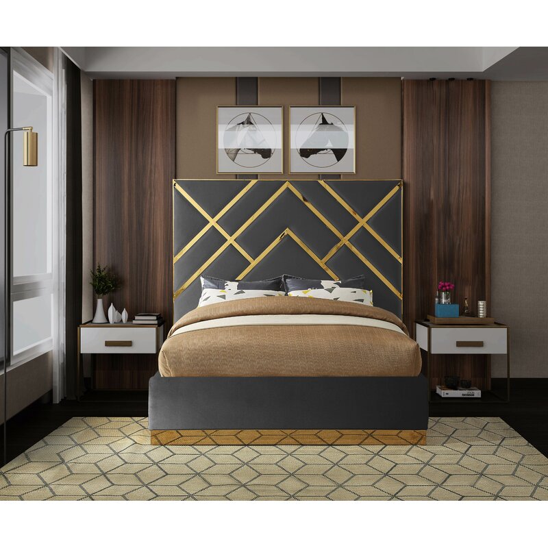 Rogin upholstered platform on sale bed