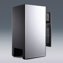 Load image into Gallery viewer, Set of 2 Mirrored Nightstand 2 Drawer Crystal Accent Silver Side Table - EK CHIC HOME