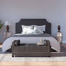 Load image into Gallery viewer, Set of 2 Mirrored Nightstand 2 Drawer Crystal Accent Silver Side Table - EK CHIC HOME