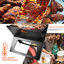 Load image into Gallery viewer, Portable Charcoal BBQ Grill - EK CHIC HOME