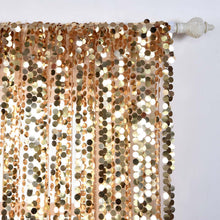 Load image into Gallery viewer, 52 x 108-Inch Sequin Curtains Drapes Panels Window Treatments - EK CHIC HOME