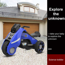 Load image into Gallery viewer, Ride-On Toy 6V/4.5Ah Front LED 3 Wheels Motorcycle Tricycle - EK CHIC HOME