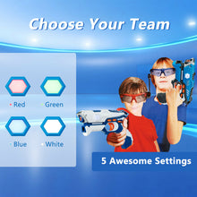 Load image into Gallery viewer, Infrared Laser Tag Guns 2 Players Blasters Game w/2 Walkie talkies & Flying ball - EK CHIC HOME