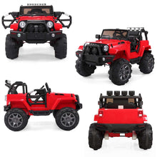 Load image into Gallery viewer, 12V Ride On Car Kids W/ MP3 Electric Remote Control Red - EK CHIC HOME