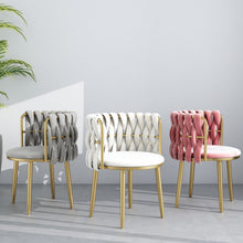 Load image into Gallery viewer, LUXURY Nordic Design Backrest Dining Chair - EK CHIC HOME