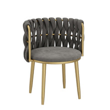 Load image into Gallery viewer, LUXURY Nordic Design Backrest Dining Chair - EK CHIC HOME