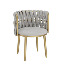 Load image into Gallery viewer, LUXURY Nordic Design Backrest Dining Chair - EK CHIC HOME