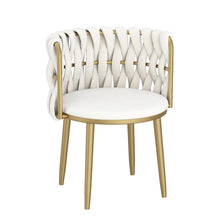 Load image into Gallery viewer, LUXURY Nordic Design Backrest Dining Chair - EK CHIC HOME
