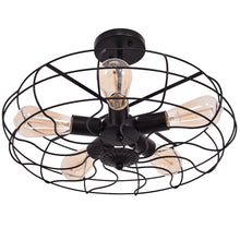 Load image into Gallery viewer, 5-Light Vintage Metal Hanging Ceiling Light - EK CHIC HOME