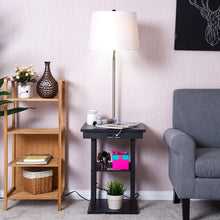 Load image into Gallery viewer, Table Swing Arm Floor Lamp with Shade 2 USB Ports - EK CHIC HOME