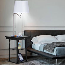 Load image into Gallery viewer, Table Swing Arm Floor Lamp with Shade 2 USB Ports - EK CHIC HOME