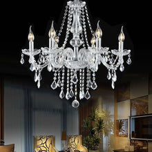Load image into Gallery viewer, Elegant Crystal Chandelier Ceiling Light - EK CHIC HOME