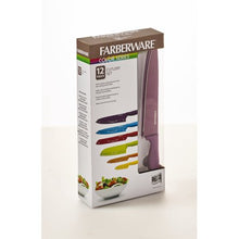Load image into Gallery viewer, 12 Piece Resin Stick Resistant Knife Set - EK CHIC HOME