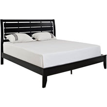 Load image into Gallery viewer, 2-Piece Queen Contemporary Bedroom Set in Black - EK CHIC HOME