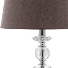 Load image into Gallery viewer, Derry Stacked Crystal Orb Lamp with CFL Bulb, Multiple Colors, Set of 2 - EK CHIC HOME