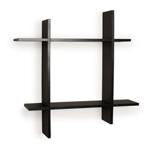 Load image into Gallery viewer, Asymmetric Laminate Square Floating Wall Shelf - EK CHIC HOME