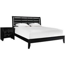 Load image into Gallery viewer, 2-Piece Queen Contemporary Bedroom Set in Black - EK CHIC HOME