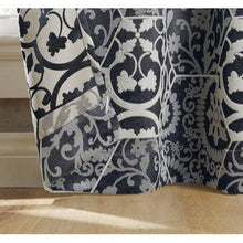 Load image into Gallery viewer, 2-pack Cora Medallion Jacquard Blackout  Curtain Panel Pair - EK CHIC HOME