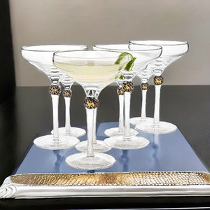 "New York's Most Exquisite" Cocktail Glass (Gift Box Set of 4)