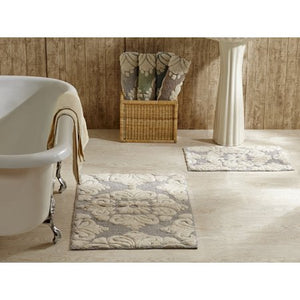 Cotton 2-Piece Luxury Tufted Bath Rug Set - EK CHIC HOME